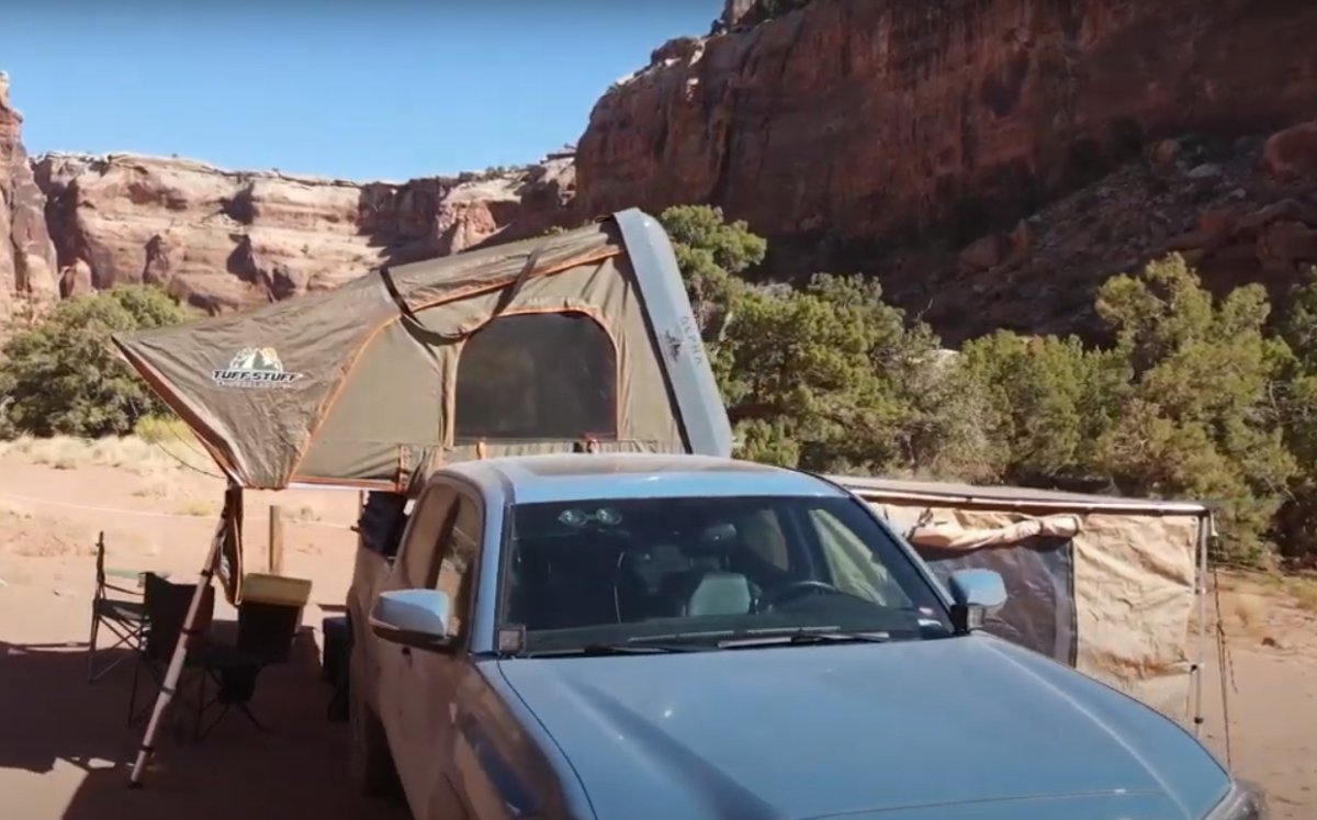 TuffStuff 4x4 6.5ft Awning and Annex Room Overview - Tuff Stuff Overland