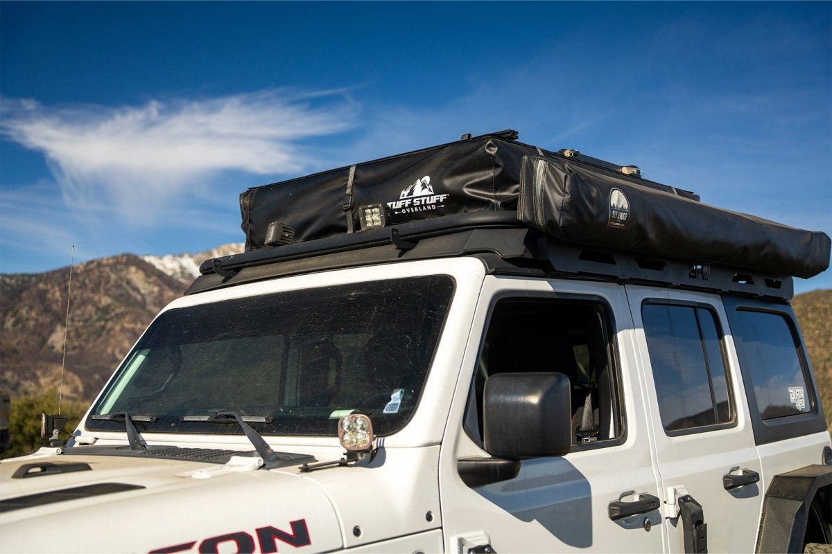 Trailhead Pro Roof Top Tent With 270 Passenger Side Awning - Tuff Stuff Overland - Roof Top Tent