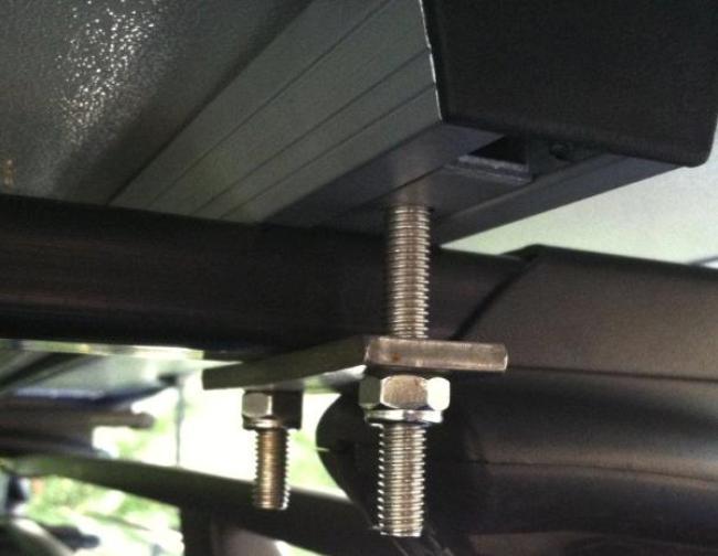 Roof Top Tent, Sliding Installation Bracket with Matching Nut & Bolt - Tuff Stuff 4x4 & Tuff Stuff Overland