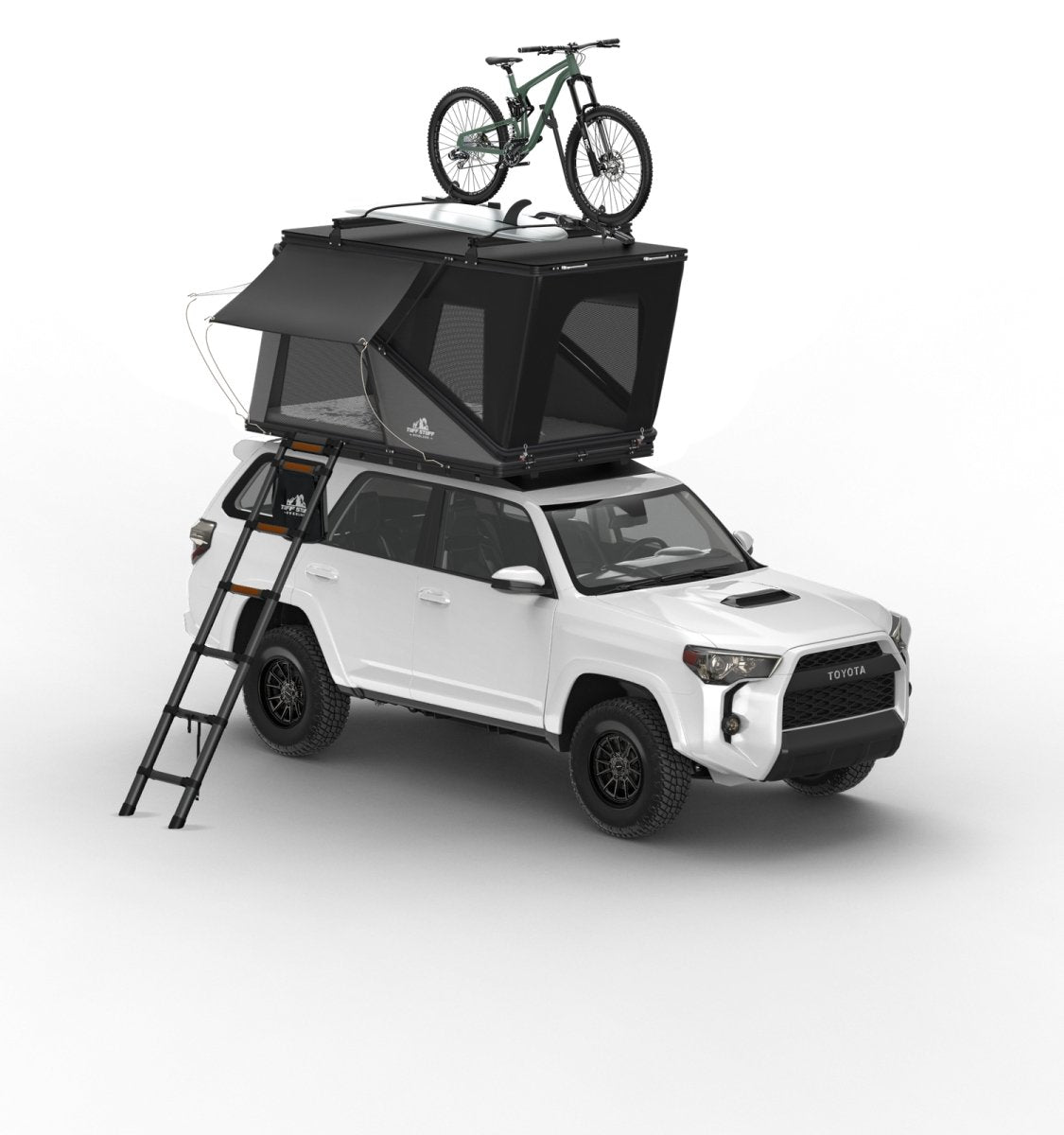 Tuff Stuff® Alpine FiftyOne Aluminum Shell Roof Top Tent - Tuff Stuff Overland - Roof Top Tent