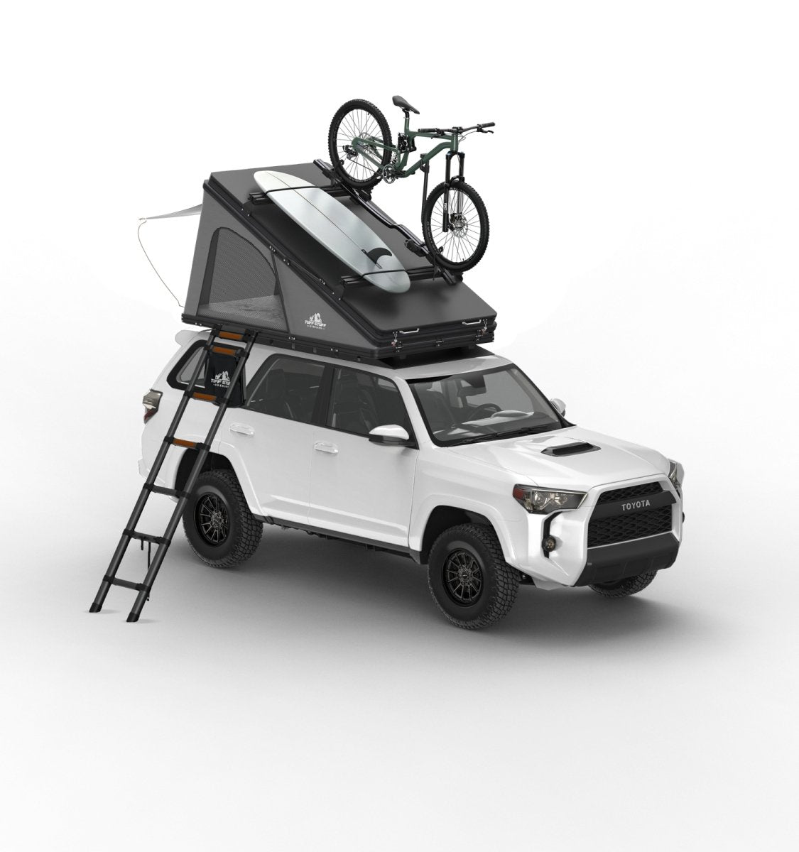 Tuff Stuff® Alpine FiftyOne Aluminum Shell Roof Top Tent - Tuff Stuff Overland - Roof Top Tent