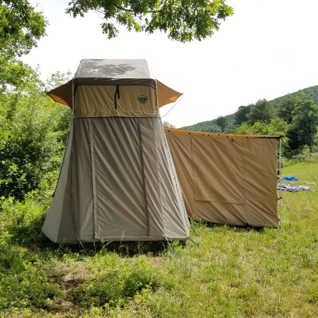 Tuff Stuff® Awning Camp Shelter Room W/ PVC Floor, 280G Material, 6.5′ x 8' - Tuff Stuff Overland - Awning Shelter Room