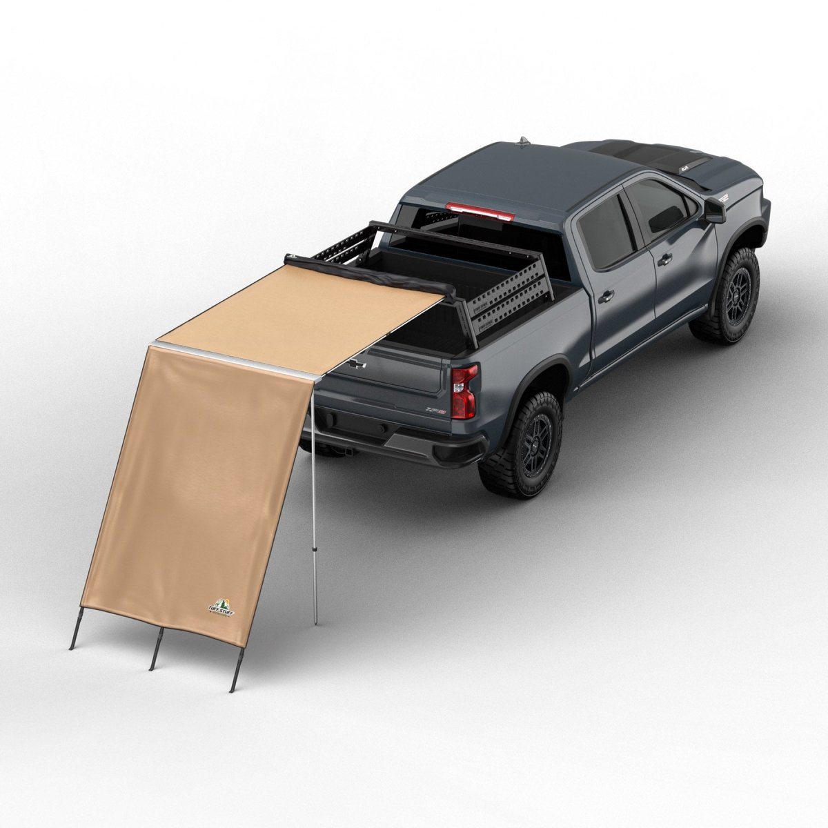 Tuff Stuff® Awning Shade Wall, 4.5' x 6' - Tuff Stuff Overland - Awning Shade Wall
