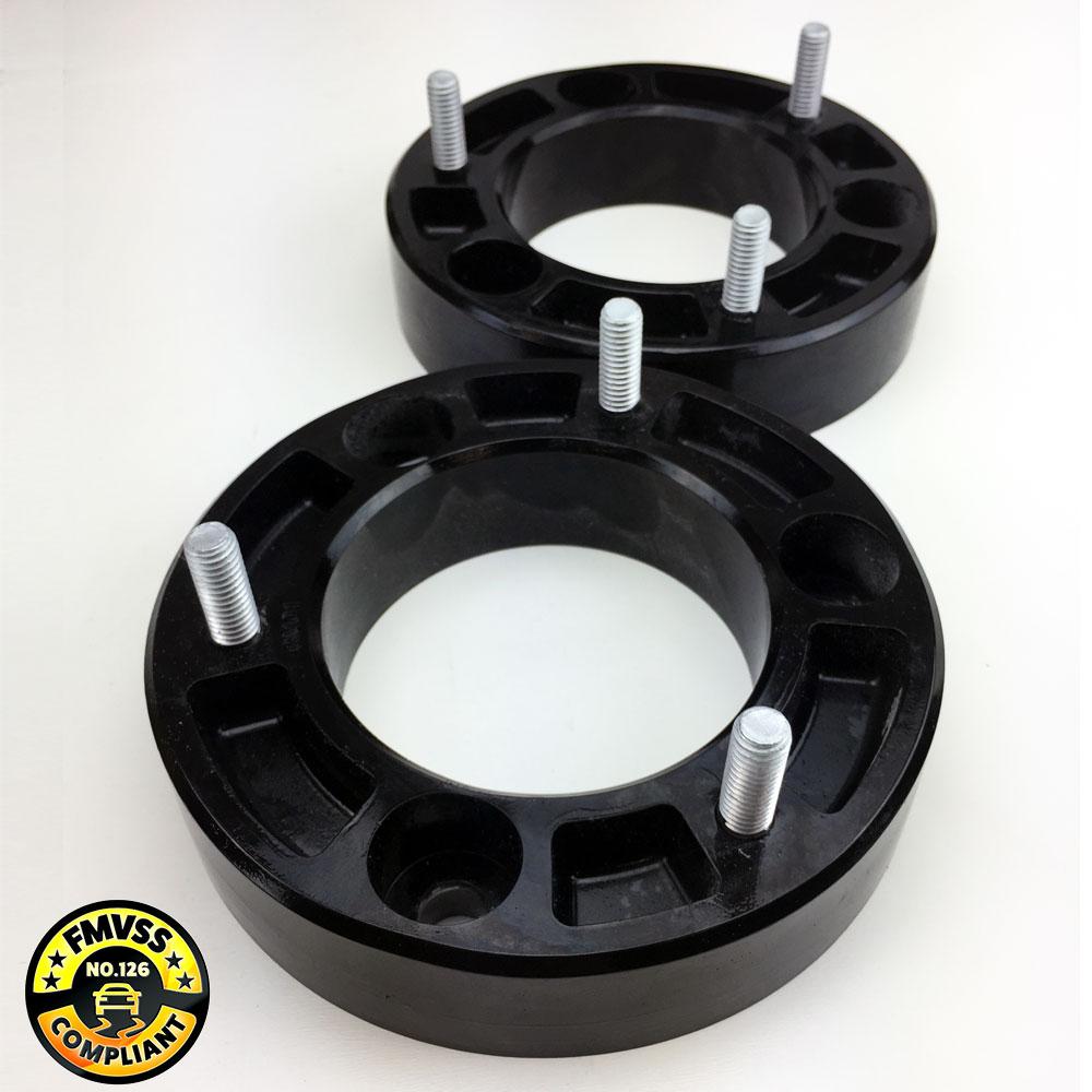 Maintains factory ride quality No drilling required for installation approx 2-3 hr installation (requires alignment after install) Increases ground clearance to allow up to 35" tires (tested on stock rims) Does not require disassembly of your factory strut to install