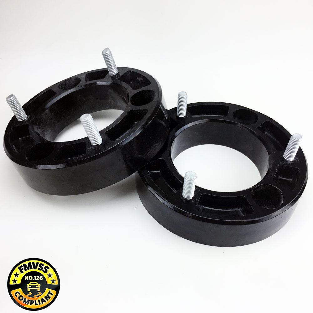 Maintains factory ride quality No drilling required for installation approx 2-3 hr installation (requires alignment after install) Increases ground clearance to allow up to 35" tires (tested on stock rims) Does not require disassembly of your factory strut to install