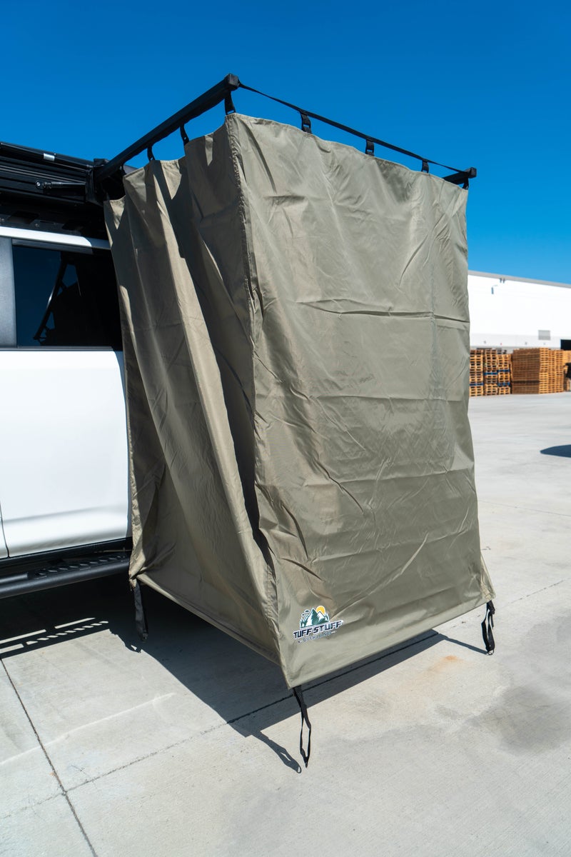 Tuff Stuff® Mounted Shower Tent Enclosure - Tuff Stuff Overland - Shower Tent