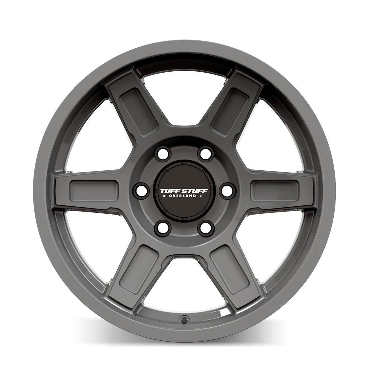 Tuff Stuff Overland® Ascent Wheel 17x8.5 - Alpha Gray - Tuff Stuff Overland - Wheels