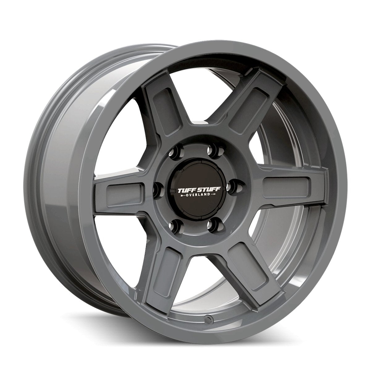 Tuff Stuff Overland® Ascent Wheel 17x8.5 - Alpha Gray - Tuff Stuff Overland - Wheels