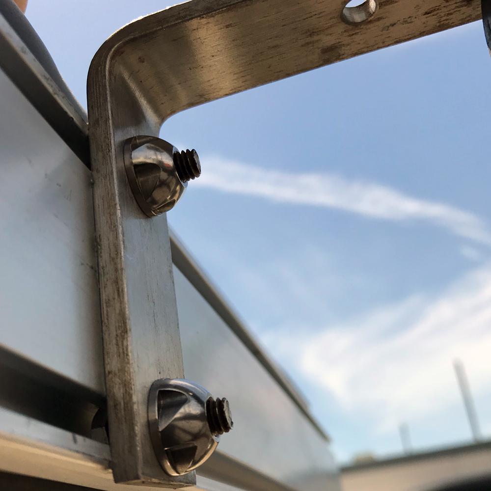 Tuff Stuff® SecuSecure your investment by installing our Tuff Stuff 6mm security nuts, made specifically for our roof mounted awning. The security nuts include 8X security nuts and 1X key to tighten or loosen the nuts at any time.rity Bolts - Tuff Stuff 4x4 & Tuff Stuff Overland