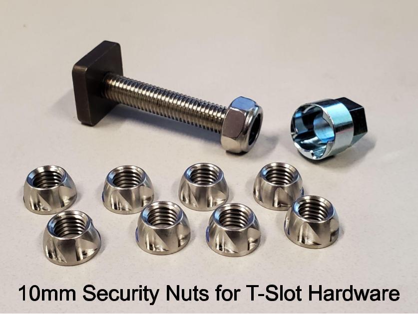 Tuff Stuff® Security Nuts - Tuff Stuff Overland - Roof Top Tent - Accessory