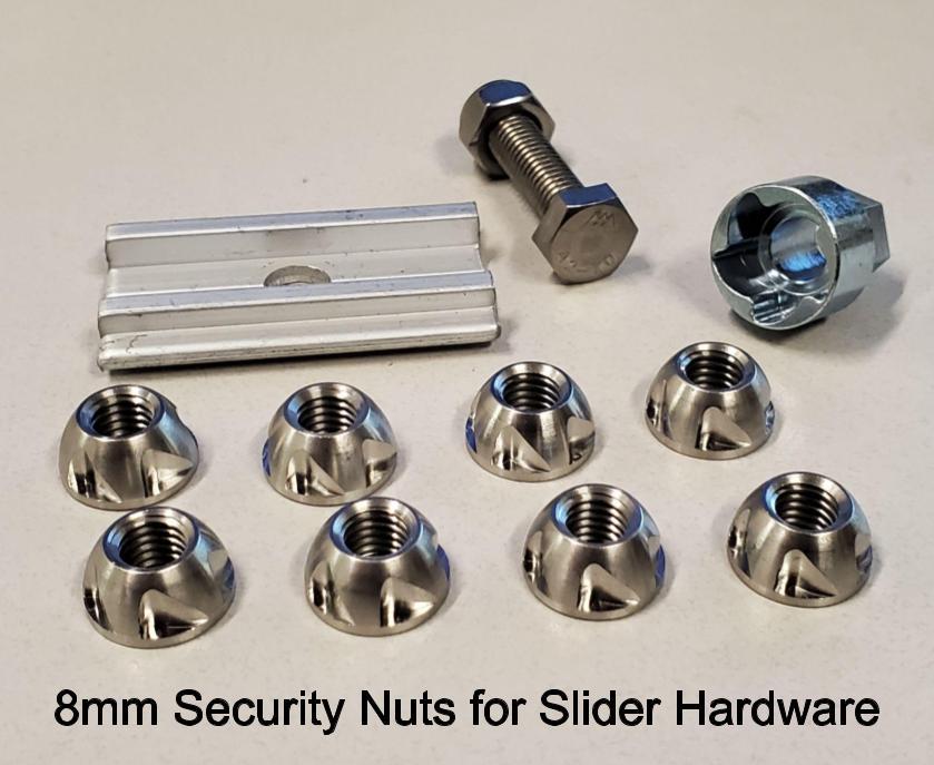 Tuff Stuff® Security Nuts - Tuff Stuff Overland - Roof Top Tent - Accessory