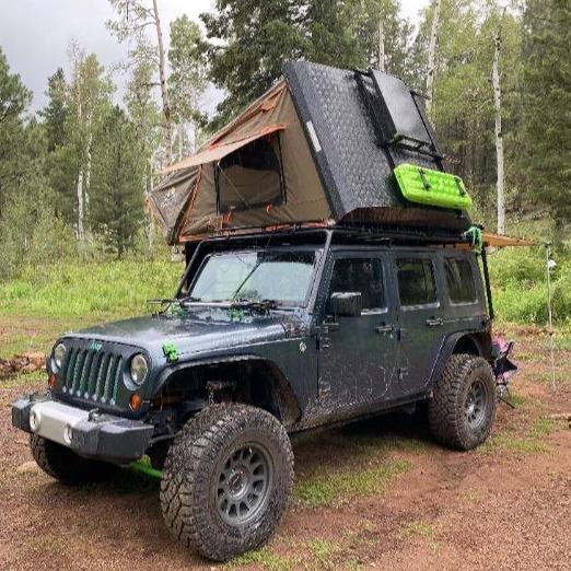 Tuff Stuff® Stealth™ Aluminum Side Open Tent, 3+ Person - Tuff Stuff Overland - Roof Top Tent