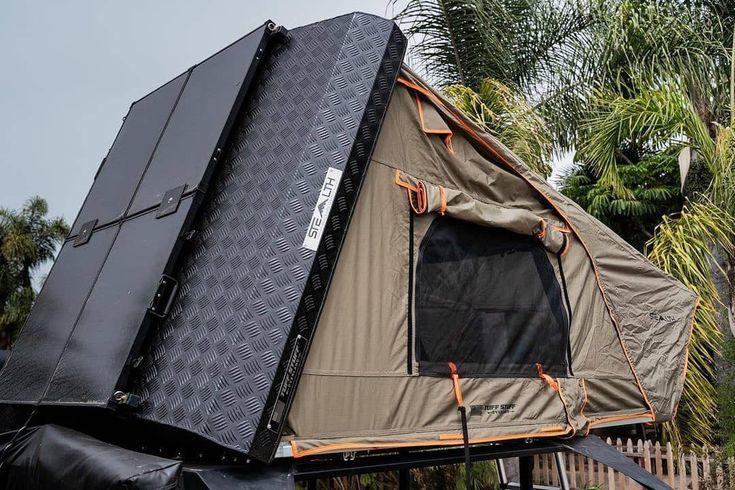 Tuff Stuff® Stealth™ Aluminum Side Open Tent, 3+ Person - Tuff Stuff Overland - Roof Top Tent