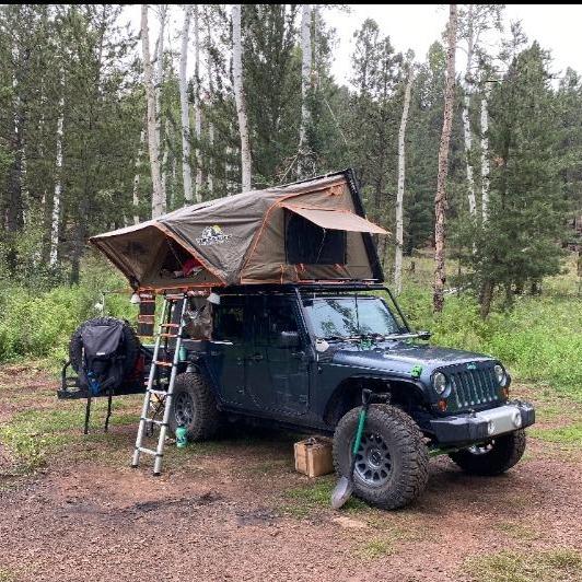 Tuff Stuff® Stealth™ Aluminum Side Open Tent, 3+ Person - Tuff Stuff Overland - Roof Top Tent