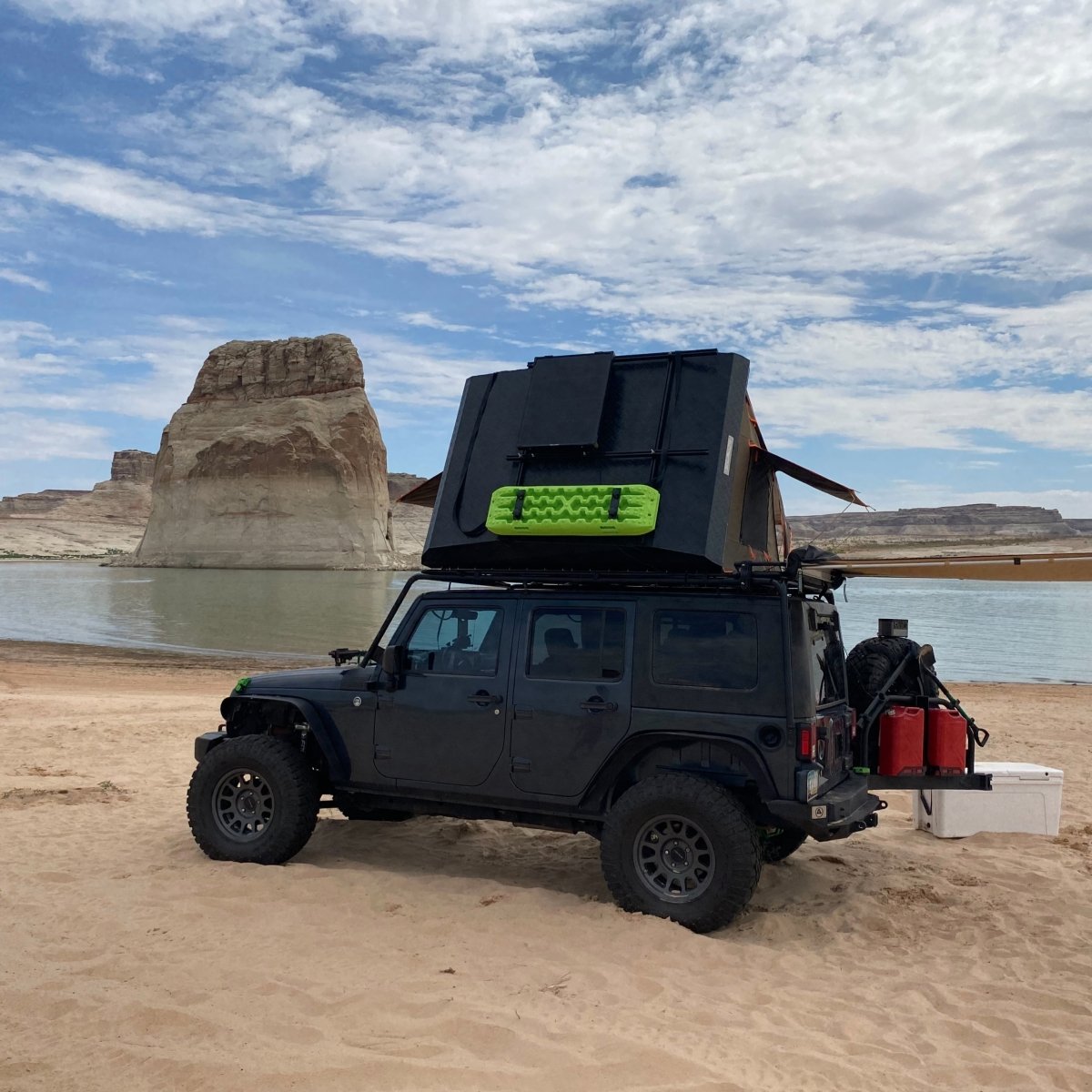 Tuff Stuff® Stealth™ Aluminum Side Open Tent, 3+ Person - Tuff Stuff Overland - Roof Top Tent