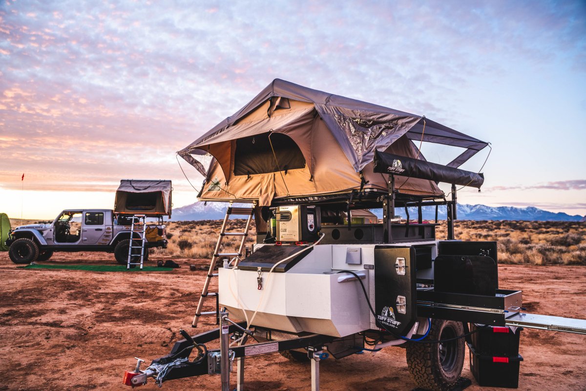 Tuff Stuff® TRAILHEAD™ Roof Top Tent, 2 Person - Tuff Stuff Overland - Roof Top Tent