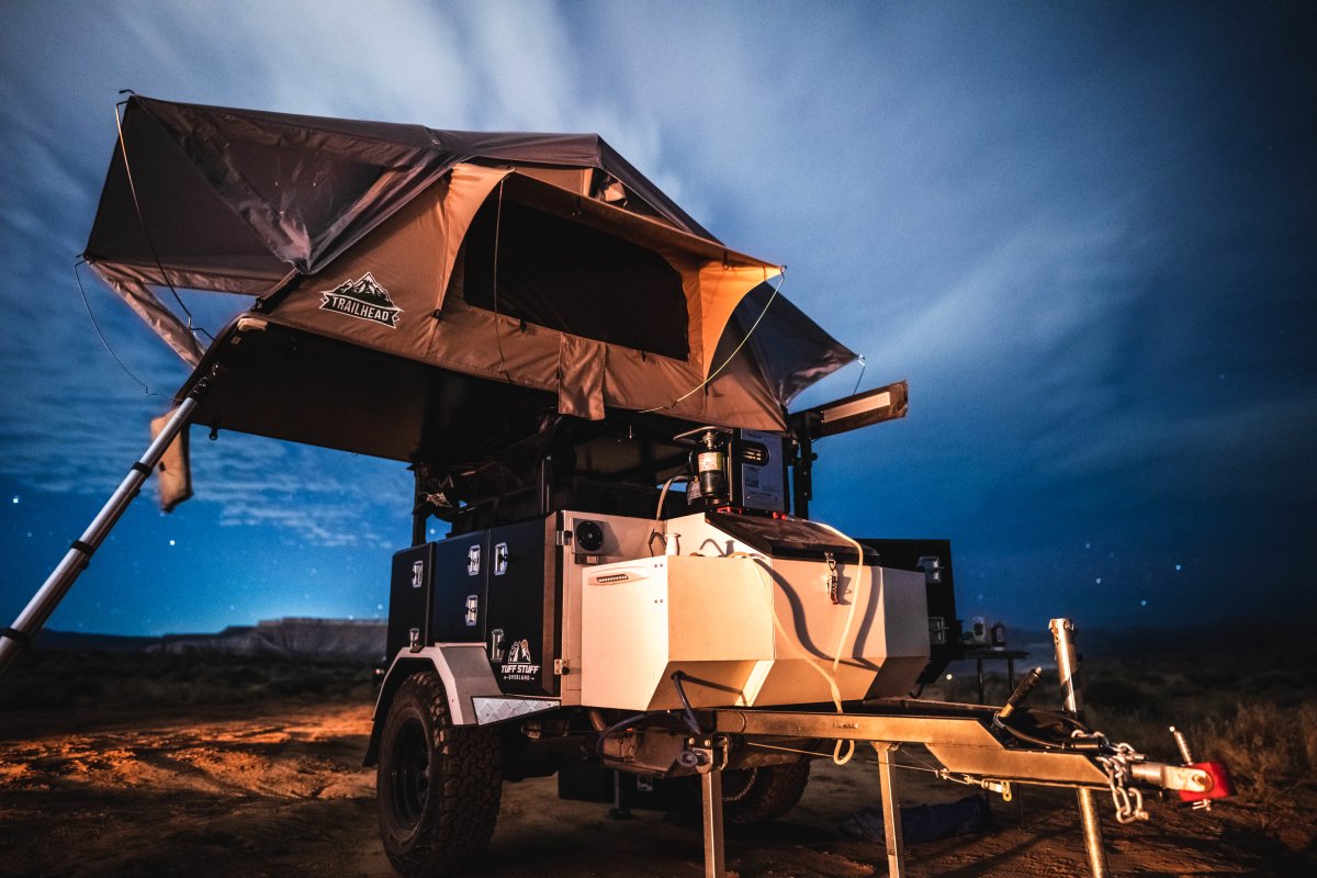 Tuff Stuff® TRAILHEAD™ Roof Top Tent, 2 Person - Tuff Stuff Overland - Roof Top Tent