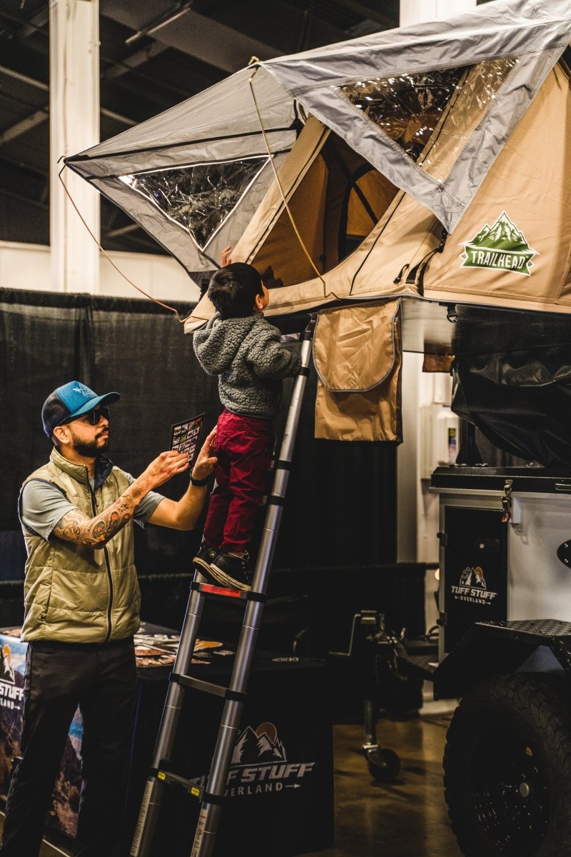 Tuff Stuff® TRAILHEAD™ Roof Top Tent, 2 Person - Tuff Stuff Overland - Roof Top Tent