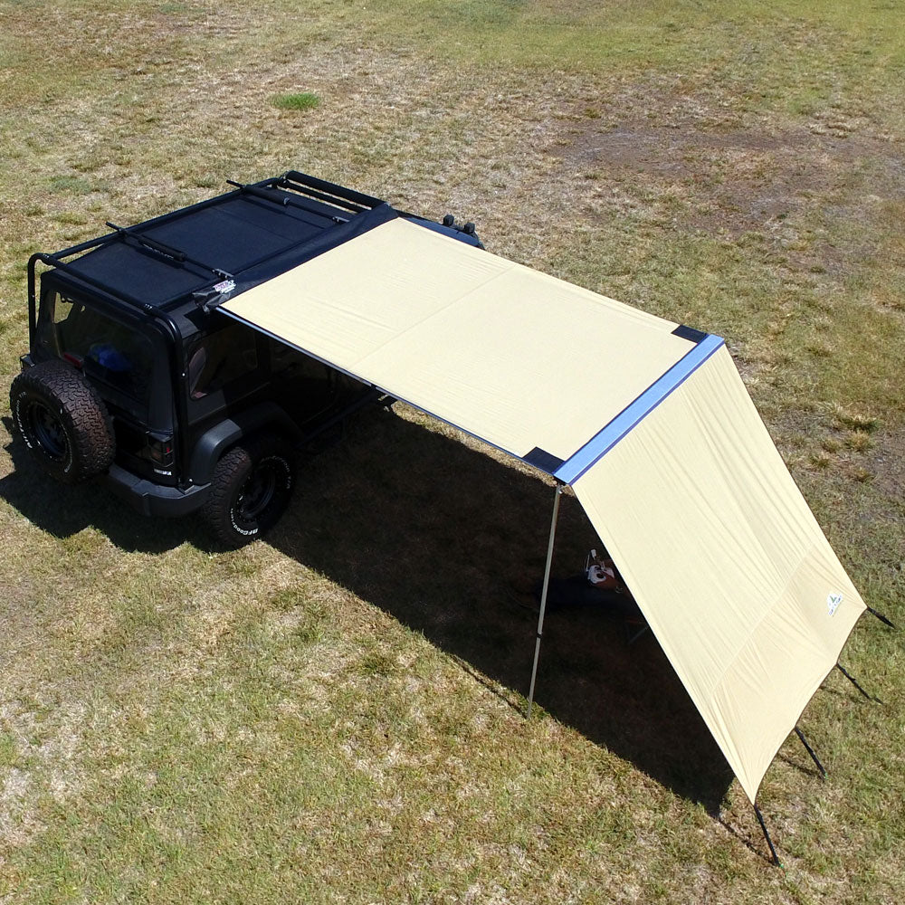 This item is ONLY the shade wall. Does not include awning