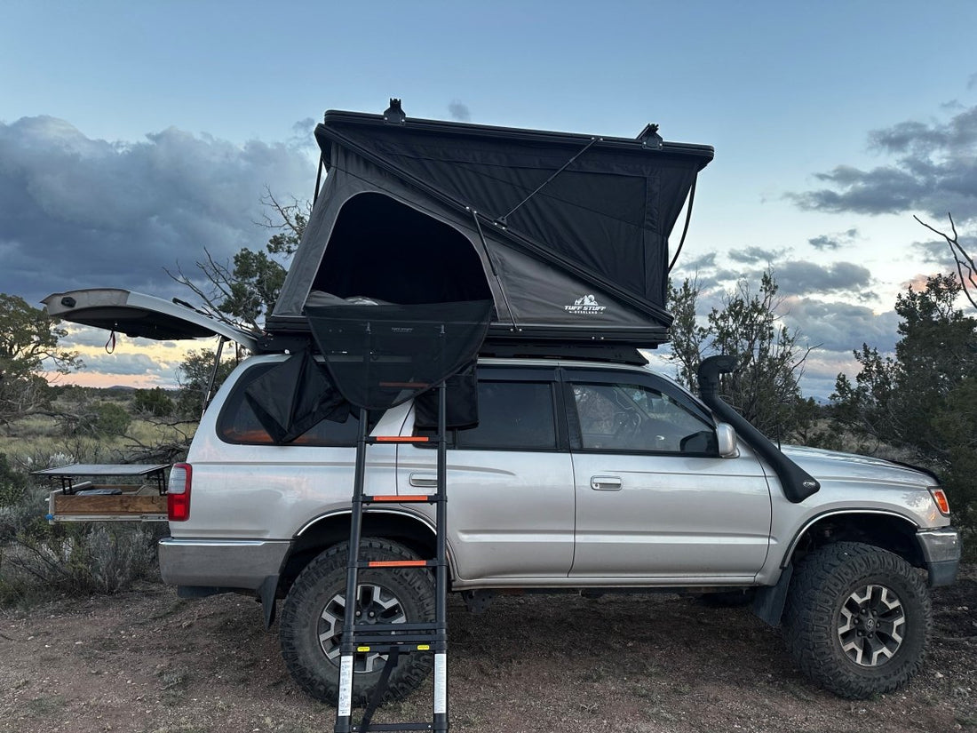 Tuff Stuff® Alpine Fiftyone Aluminum Shell Roof Top Tent