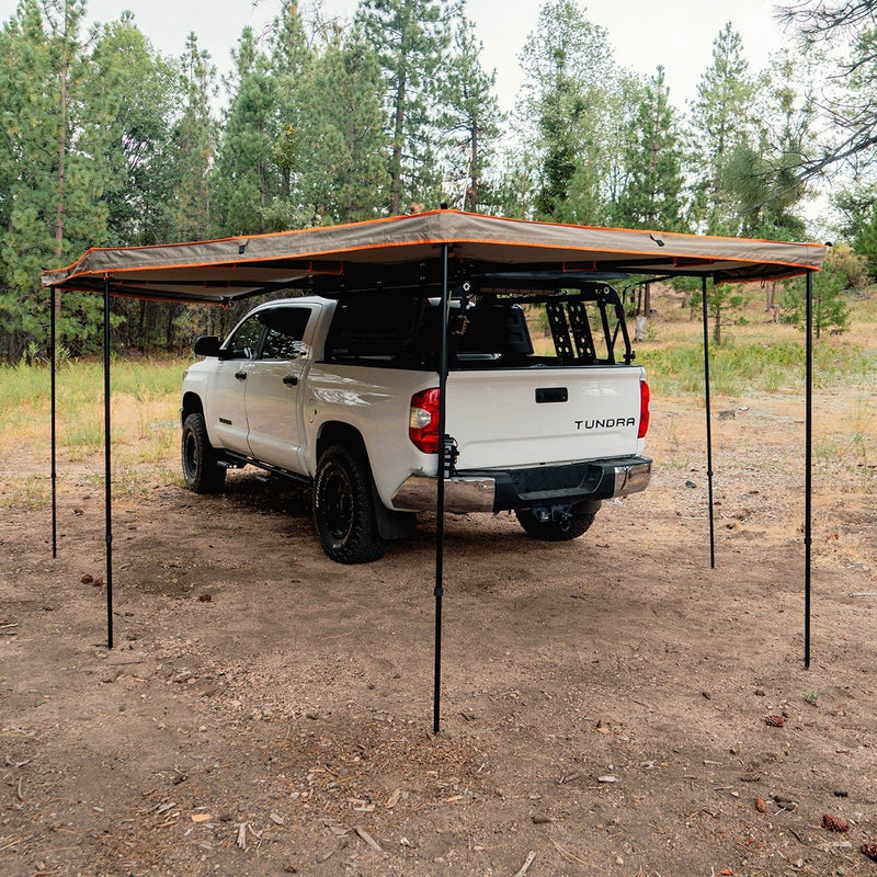 270 Degree Awning, XL, Driver Side, C-Channel Aluminum, Olive