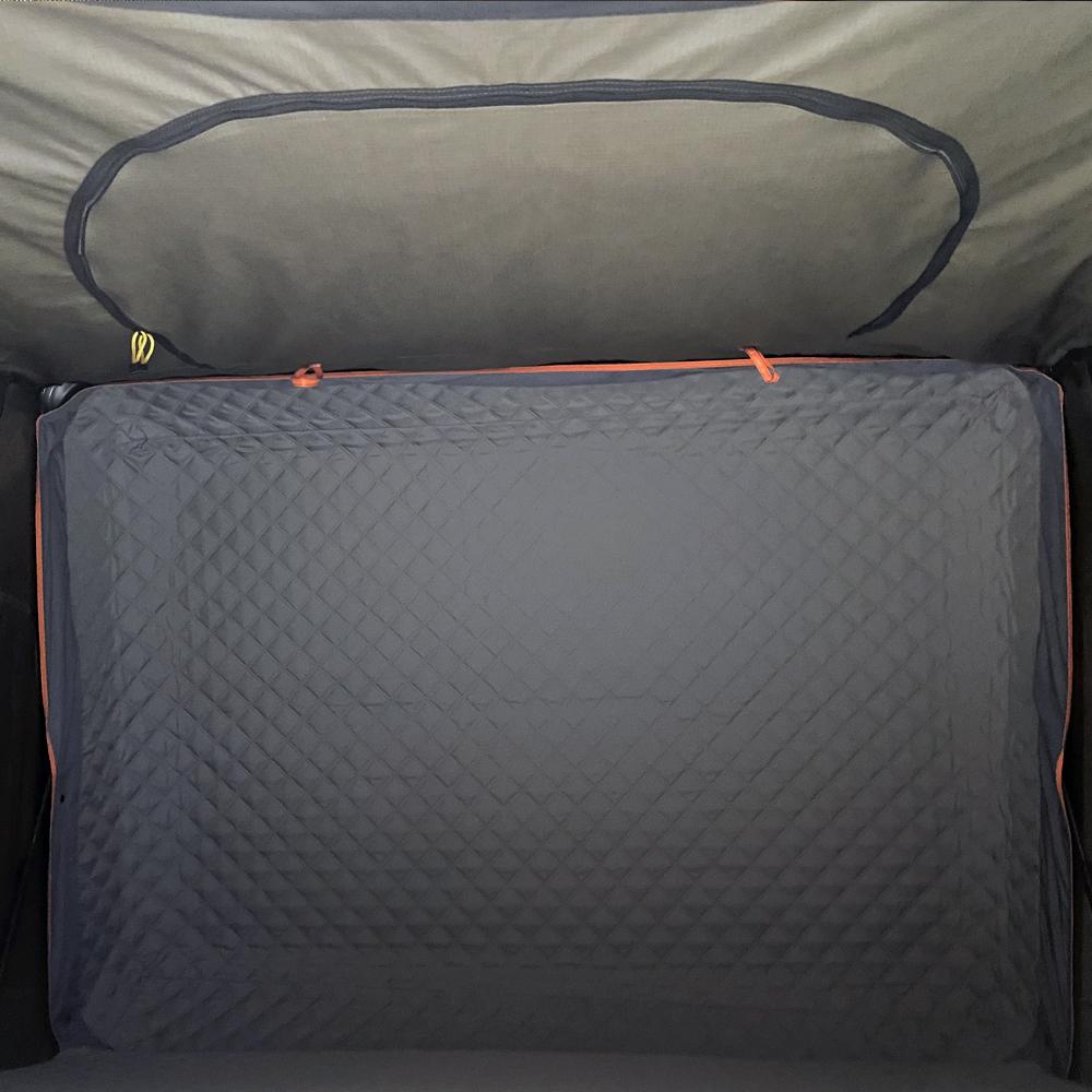Interior Design of Tuff Stuff® ALPHA™ Hard Top Side Open Tent, Black, 4 Person