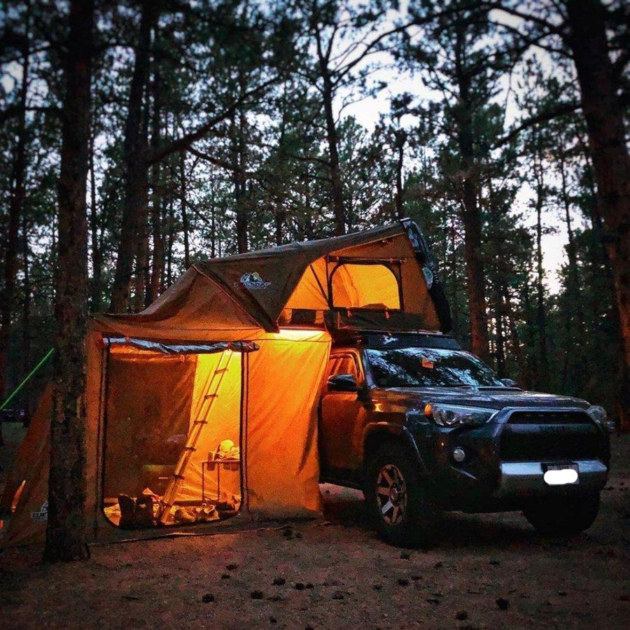 Alpha Hard Shell Alpha Hardshell Rooftop Tent, ABS, 2-3 Person, Black