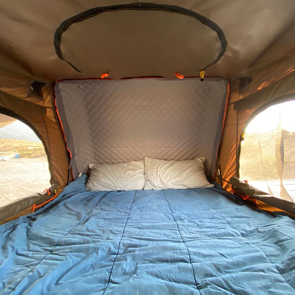 Tuff Stuff® ALPHA II™ Hard Top Side Open Tent, Black, 2 Person - Tuff Stuff Overland - Roof Top Tent