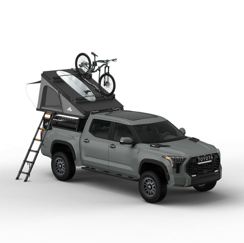 Alpine 61 Hardshell Rooftop Tent, Aluminum, 2-3 Person, Black