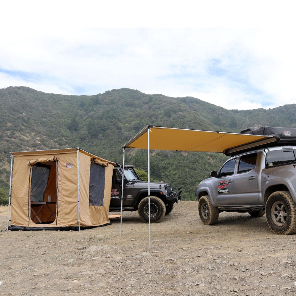 Tuff Stuff® Awning Camp Shelter Room W/ PVC Floor, 280G Material, 6.5′ x 8' - Tuff Stuff 4x4 & Tuff Stuff Overland