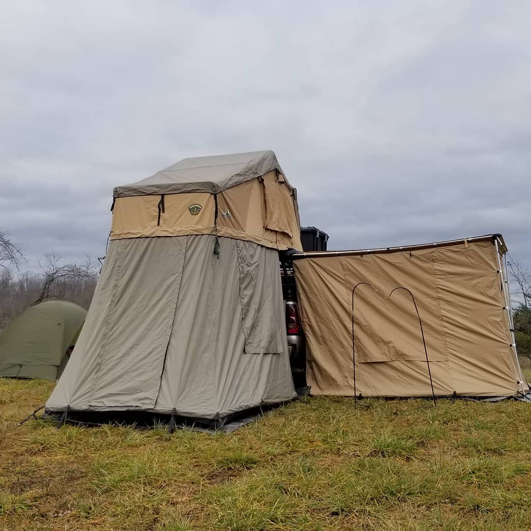 Tuff Stuff® Awning Camp Shelter Room W/ PVC Floor, 280G Material, 6.5′ x 8' - Tuff Stuff Overland - Awning Shelter Room