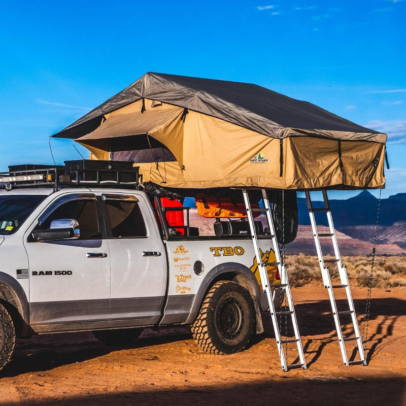 Elite Rooftop Tent Includes Annex Room, 4-5 Person, Tan