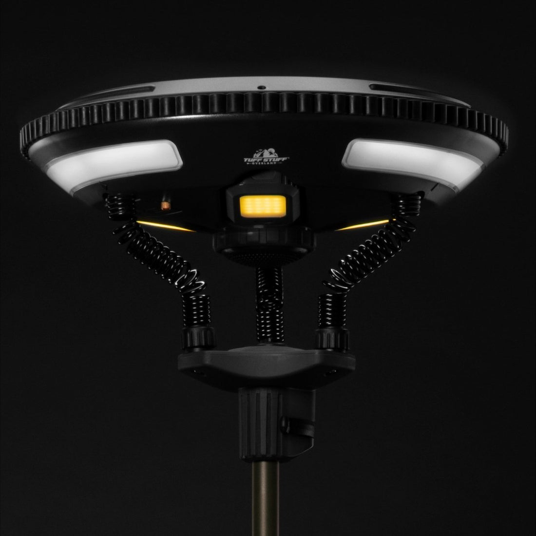Hello Solar Light Halo Solar Light, 360-Degree, 700 Lumen, Freestanding, w Speaker, 9.75