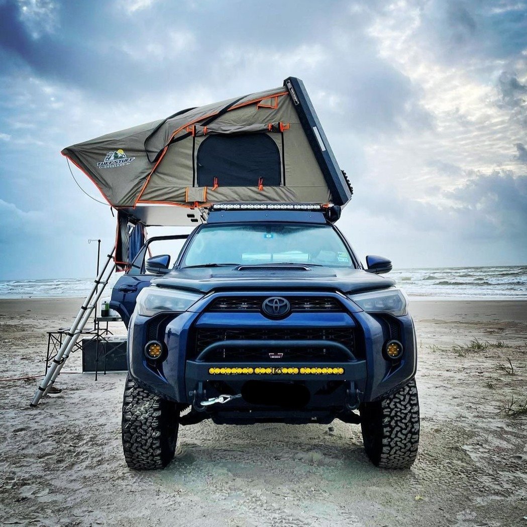 Stealth Hardshell Rooftop Tent, Aluminum, 3 Person, Black