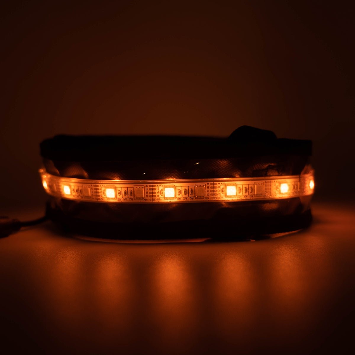 LED Light Strip USB Dimmable White Amber